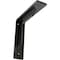 Ekena Millwork Stockport Steel Bracket, Antiqued Silver 2"W x 8"D x 8"H BKTM02X08X08STASV - alternate 1